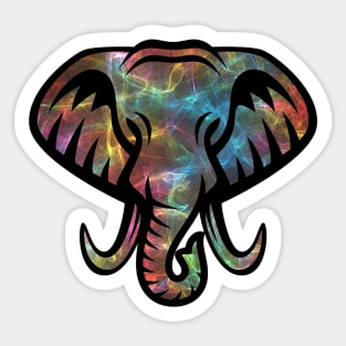 Mystic Elephant Sticker